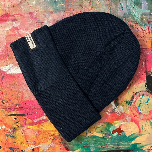 White Owl Beanie - Navy - Exclusive Bird Bucks Item! New W/O Tags - Picture 3 of 5